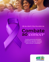 08 de Abril | Dia Mundial de Combate ao Câncer